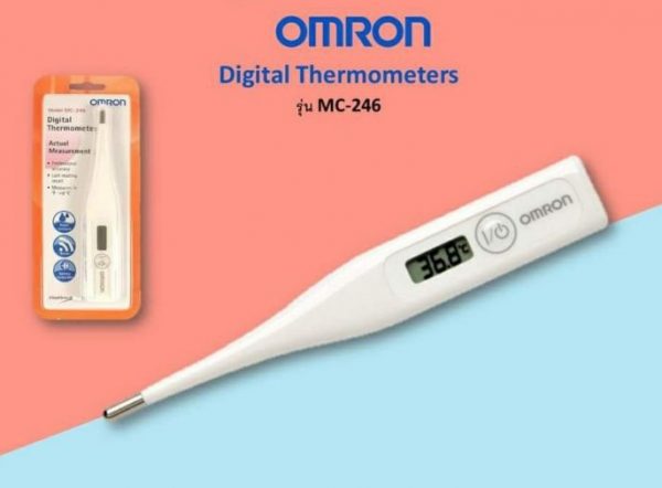 ปรอทวัดไข้ดิจิตอล แม่นยำ รวดเร็ว OMRON รุ่น MC246 Recommend