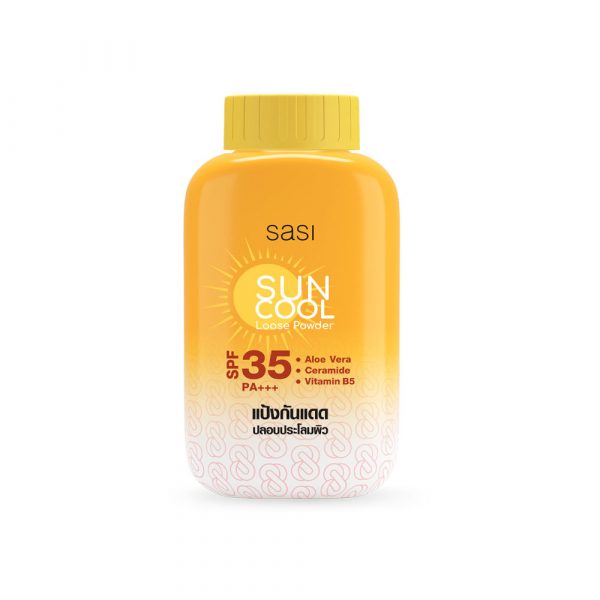 แป้งกันแดด ป้องกันUV 12hr SASI Sun Cool Powder Recommend