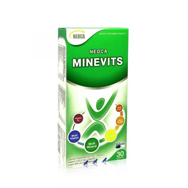 วิตามินบำรุงร่างกาย NEOCA MINEVIT 30cap. Recomend