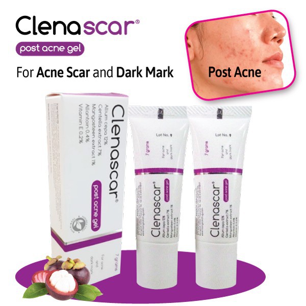 เจลรักษาสิว ลดเลือนรอยสิว ClenaScar Post Acne 7g. recommend