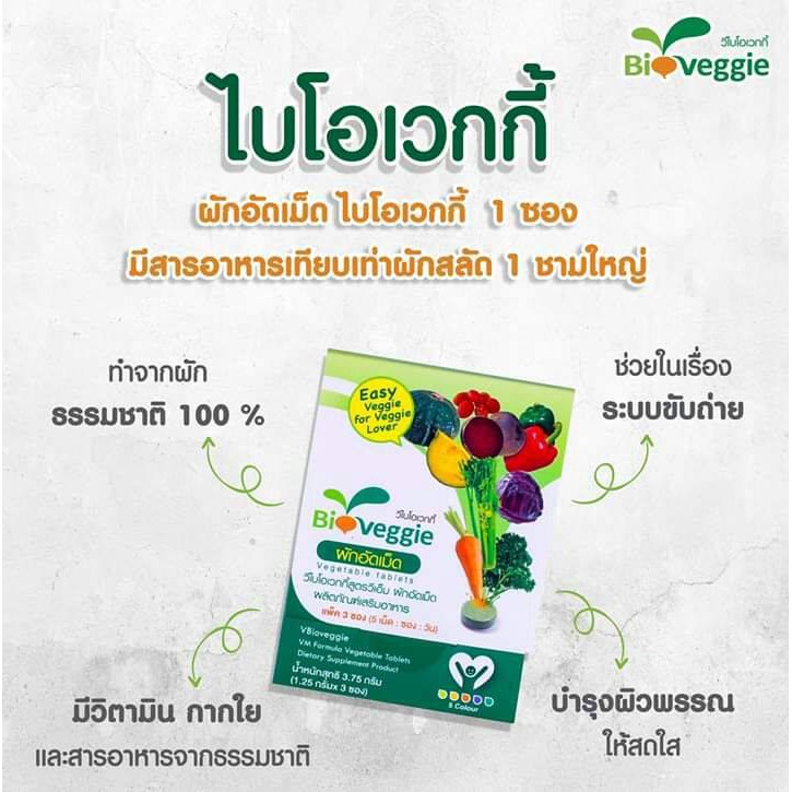 ผักอัดเม็ด คุณค่าทางอาหารสูง Bioveggie