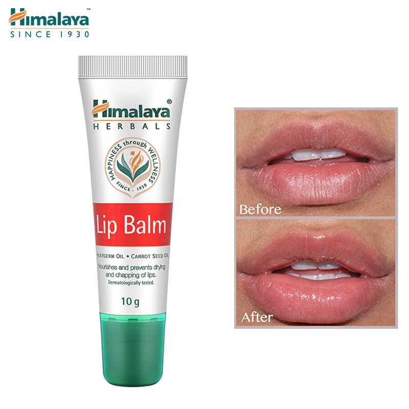 ลิปบาล์มอินเดีย ริมฝีปากชุ่มชื่น Himalaya lip balm 10g