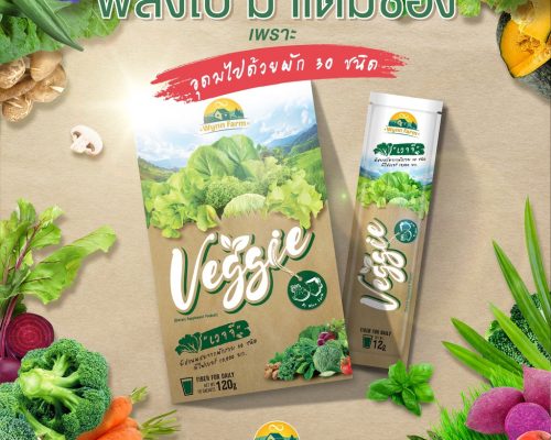 ผงผักชงดื่ม รวมผัก30ชนิด Wynn Farm Veggie
