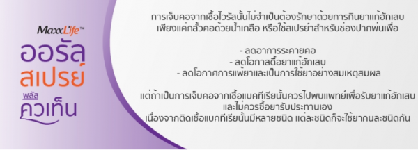 สเปรย์ลดกลิ่นปาก Maxxlife Oral spray Q10 Recommend !