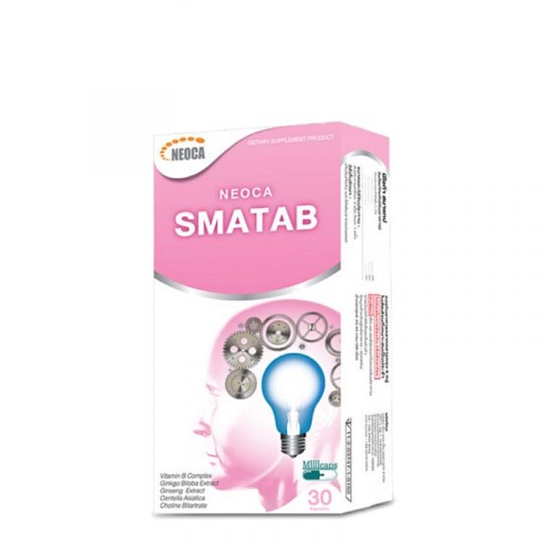 วิตามินบีรวมบำรุงสมอง Neoca Smatab 30tab. Quality Product