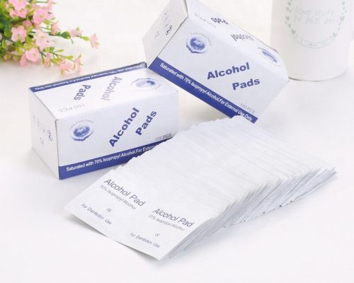 แผ่นแอลกอฮอล์70% ฆ่าเชื้อโรค Alcohl pad Recommend
