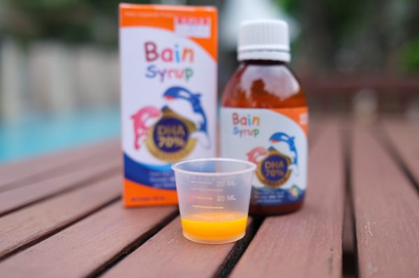 วิตามินบำรุงสมอง สำหรับเด็ก Bain Syrup DHA 70%