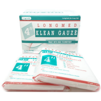 ผ้าก๊อซปิดแผล เกรดพิเศษ LONGMED gauze 4x4" Recommend