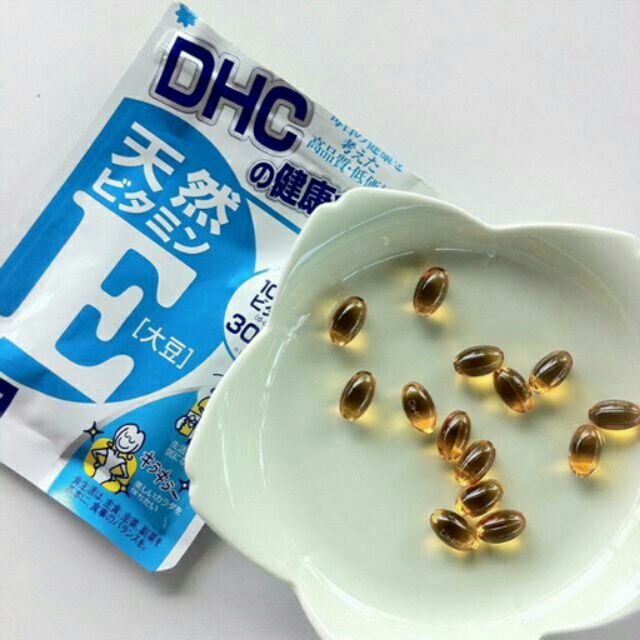 วิตามินลดฝ้า กระ จุดด่างดำ DHC Supplement Natural Vitamin E 20วัน