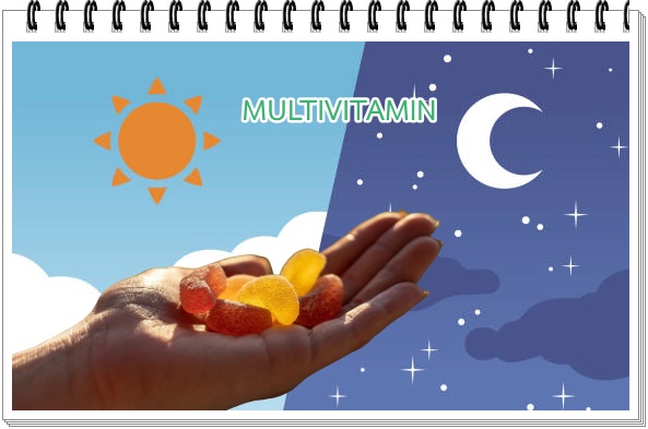 เยลลี่วิตามินรวม DAY and NIGHT
