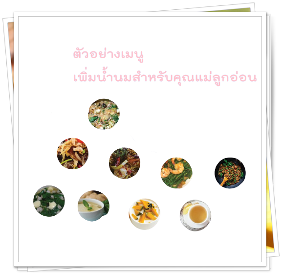 อาหารบำรุงน้ำนม