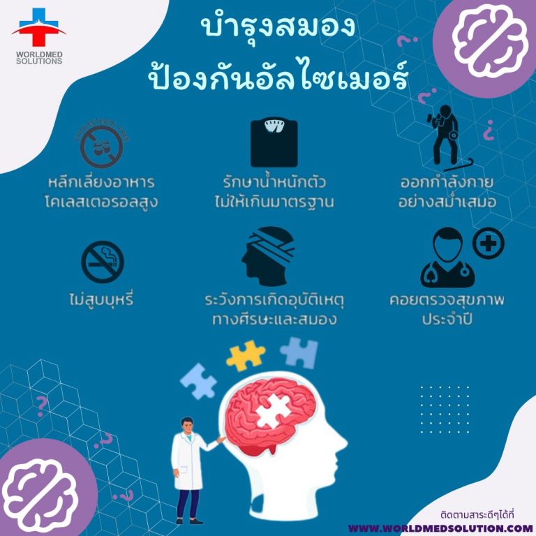 บำรุงสมอง ป้องกันอัลไซเมอร์