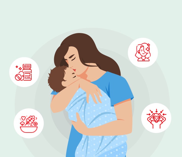 ผมร่วงหลังคลอด